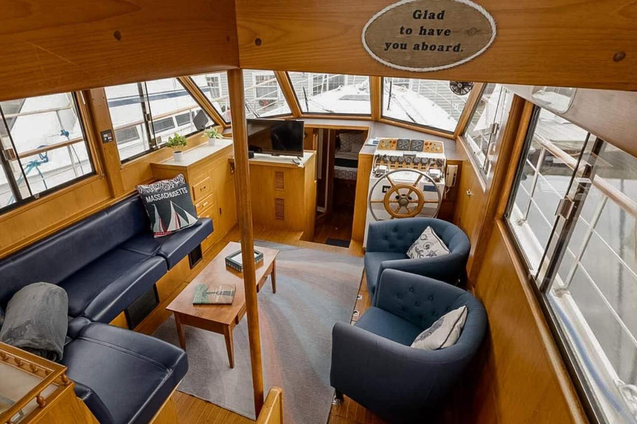 2Br Spacious & Comfy 43' Yacht - Heat & Ac - On The Freedom Trail - Best Nights Sleep Boston Ngoại thất bức ảnh